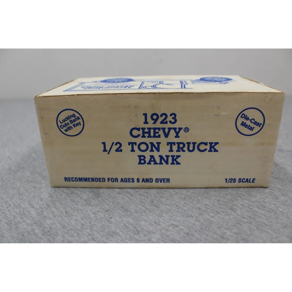 ERTL 1923 Chevy 1/2 Ton Truck Bank Blue Hemmings Motor News 1/25 Die-Cast‎ 7620